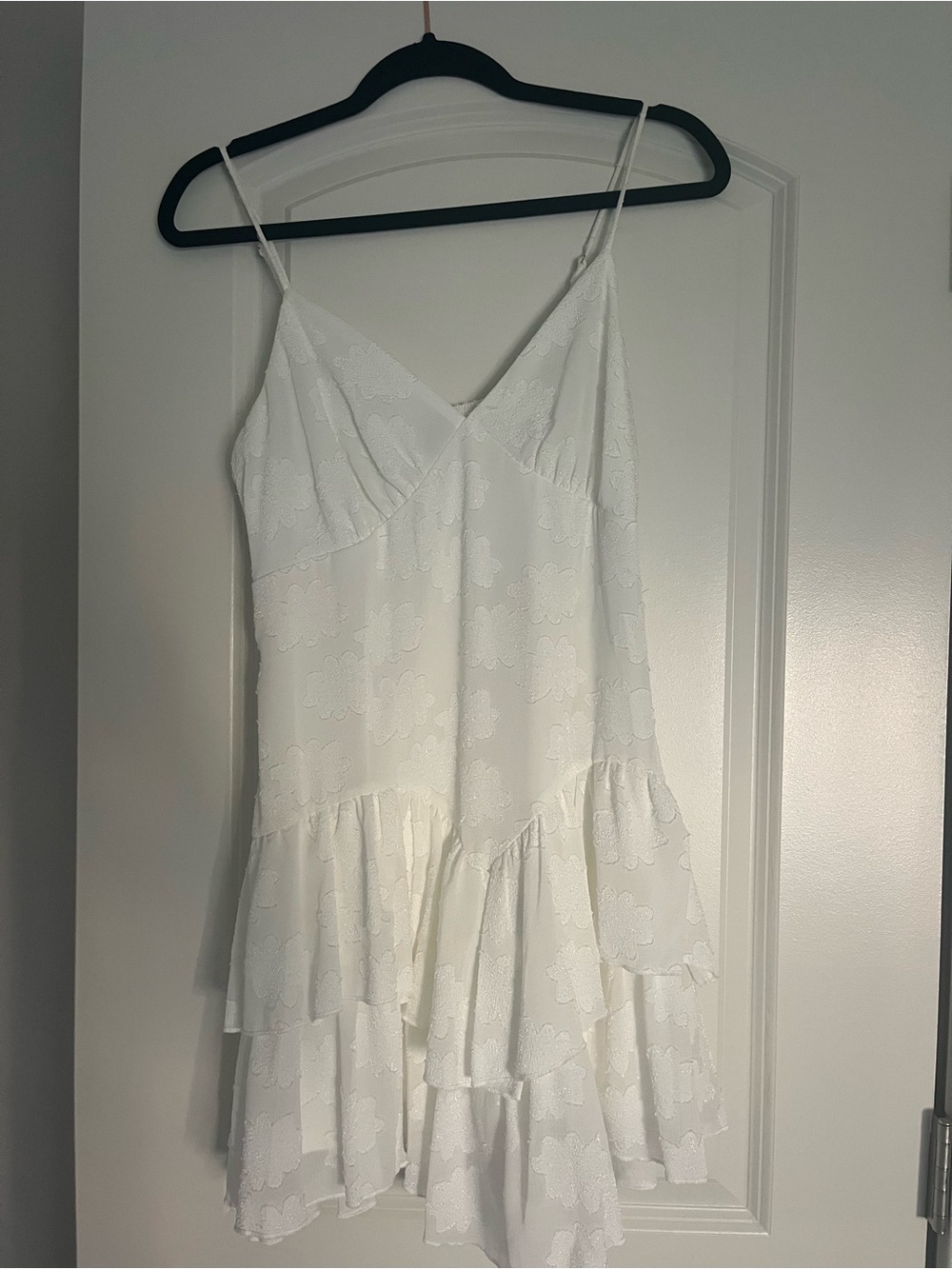 Wild Fable - Worn Once - White Ruffle Dress